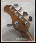 Preview: Sadowsky Custom Shop 21-Fret Vintage J/J Bass 5, Solid Vintage Teal Green Metallic, 2nd Hand